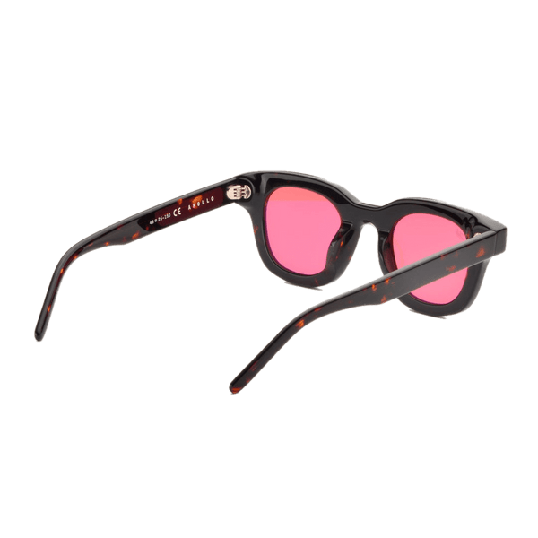 Apollo / Dark Tortoise Acetate & Rose Lens - Shade Files